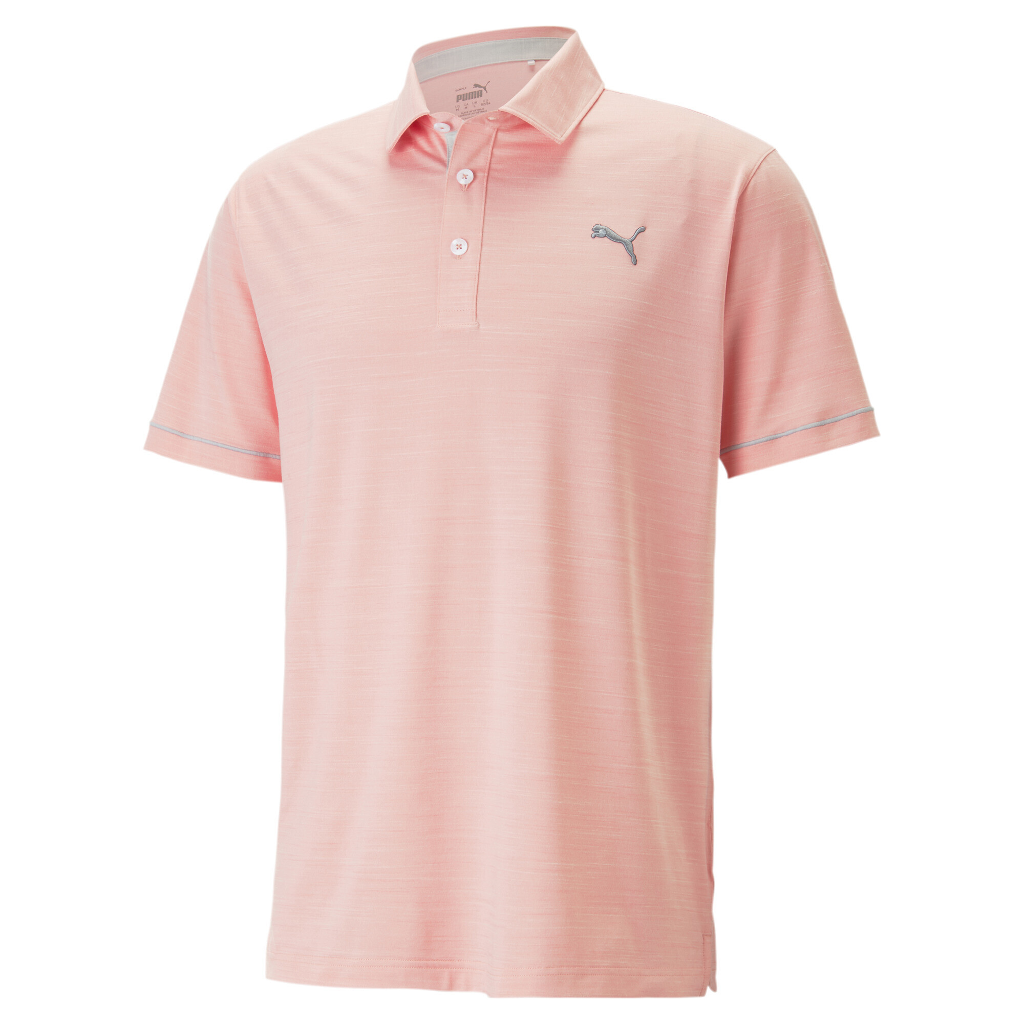 Puma პოლო მაისური Cloudspun Haystack Polo Flamingo Pink He