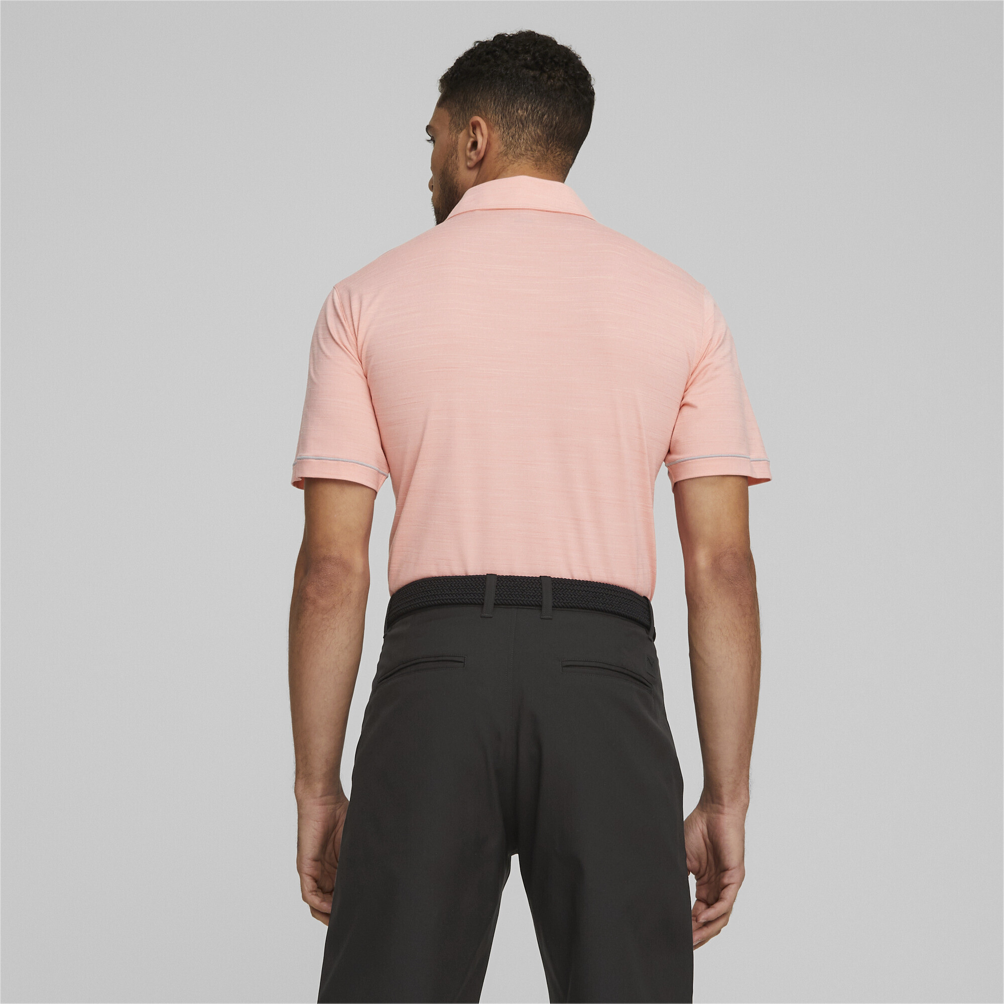 Puma პოლო მაისური Cloudspun Haystack Polo Flamingo Pink He