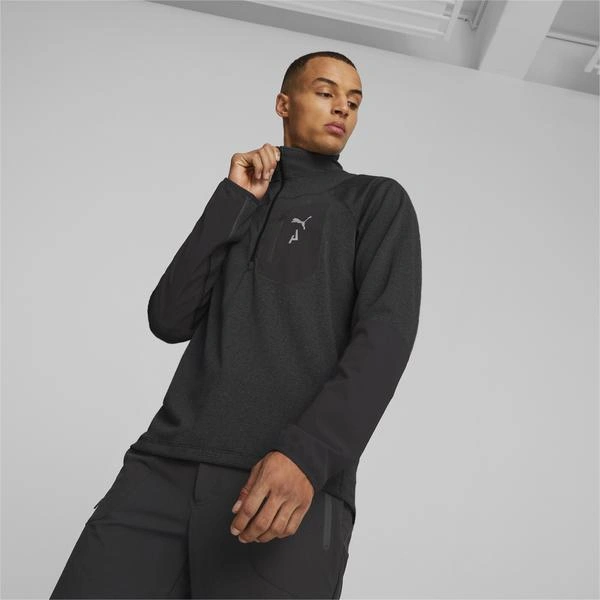 Puma ჯემპრი M SEASONS POLYPROPYLENE RAINCELL 1/2 ZIP