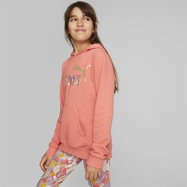 Puma ბავშვის ჯემპრი ESS+ Bloom Logo Hoodie TR G