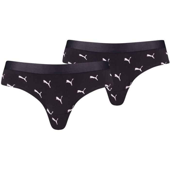 Puma კუპალნიკი PUMA WOMEN CAT LOGO HIPSTER 2P PACK