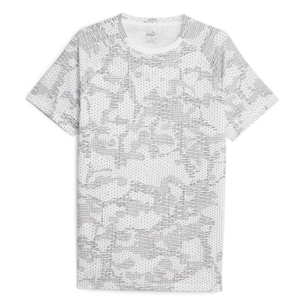 Puma ქალის მაისური EVOSTRIPE AOP Tee PUMA White