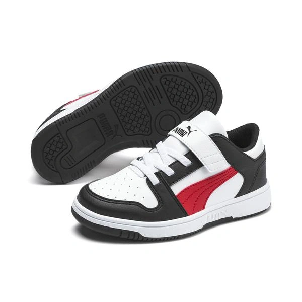 Puma ბავშვის ბოტასი Puma Rebound Layup Lo SL V PS Puma White