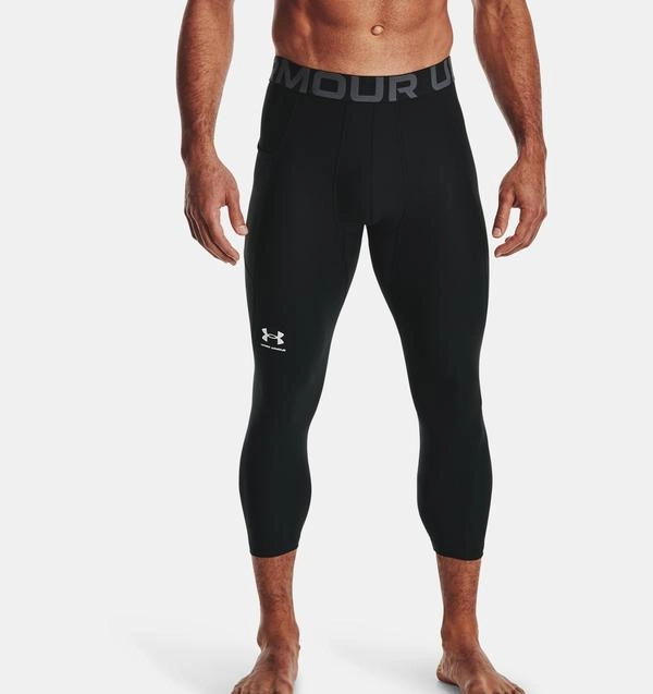 მამაკაცის ელასტიკი UA HG Armour 3/4 Legging-BLK