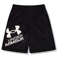 Under Armour ბავშვის შორტი UA Prototype 2.0 Logo Shorts-BLK