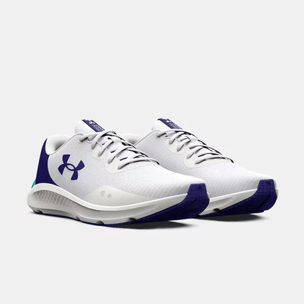Under Armour მამაკაცის სარბენი ფეხსაცმელი UA Charged Pursuit 3 Tech-WHT