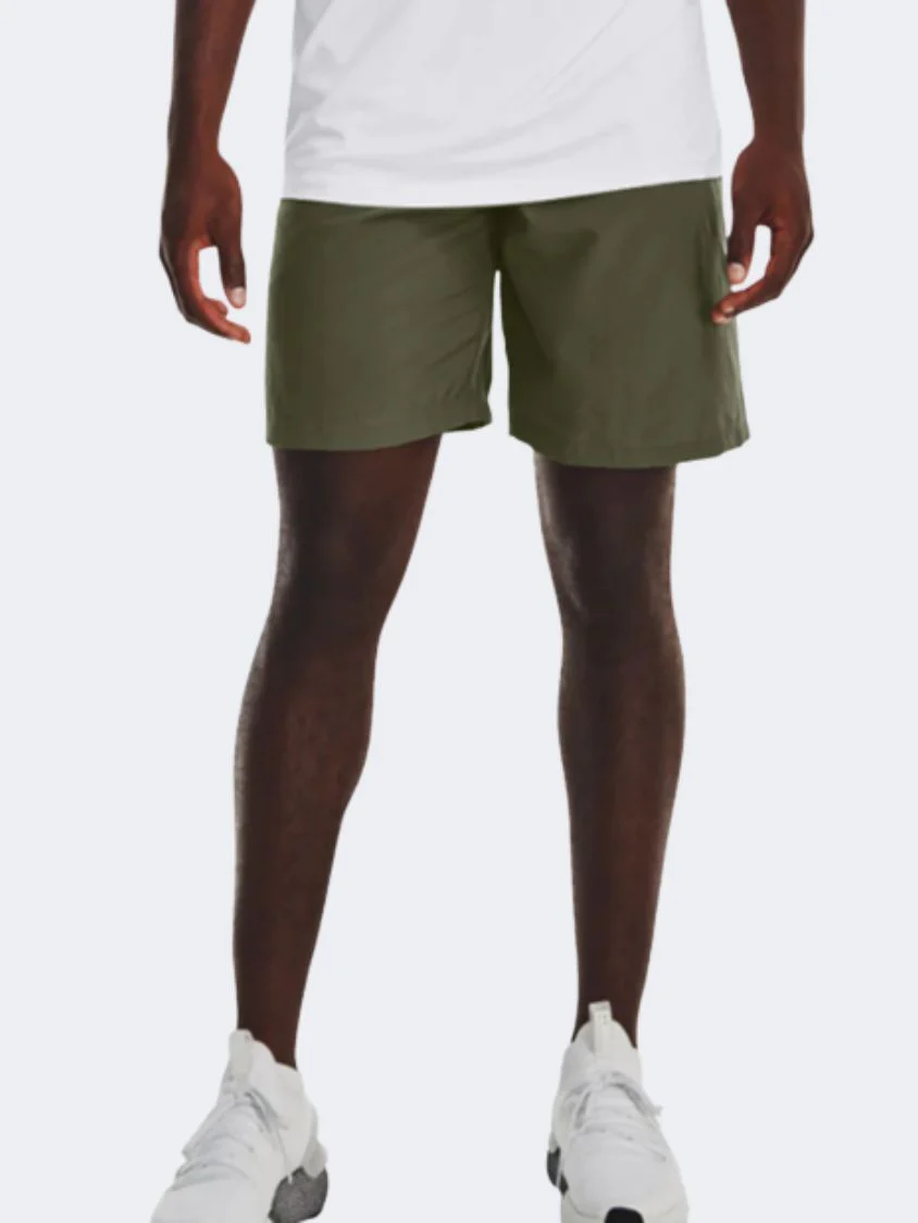 Under Armour მამაკაცის შორტი UA Woven Graphic Shorts-GRN