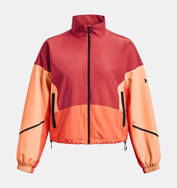 Under Armour ქალის თხელი ქურთუკი Unstoppable Jacket-RED