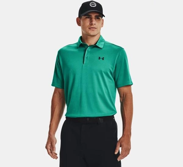 Under Armour მამაკაცის პოლო მაისური Tech Polo-GRN
