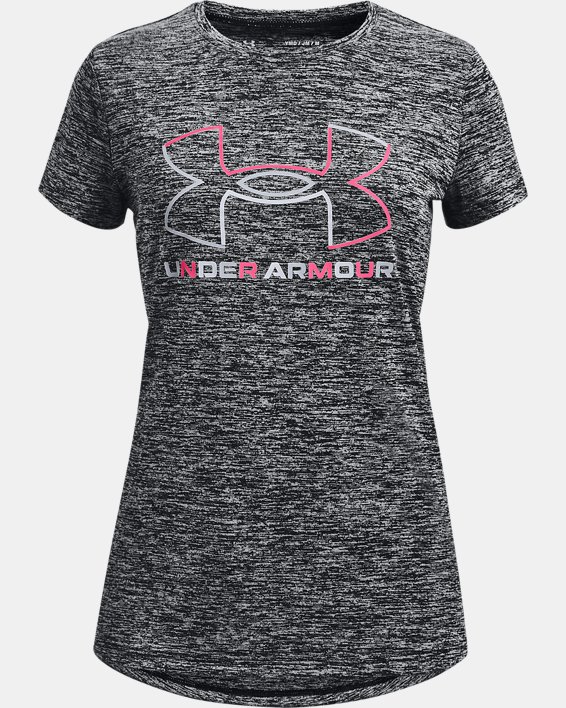 Under Armour ბავშვის მაისური Tech BL Twist SS-PNK