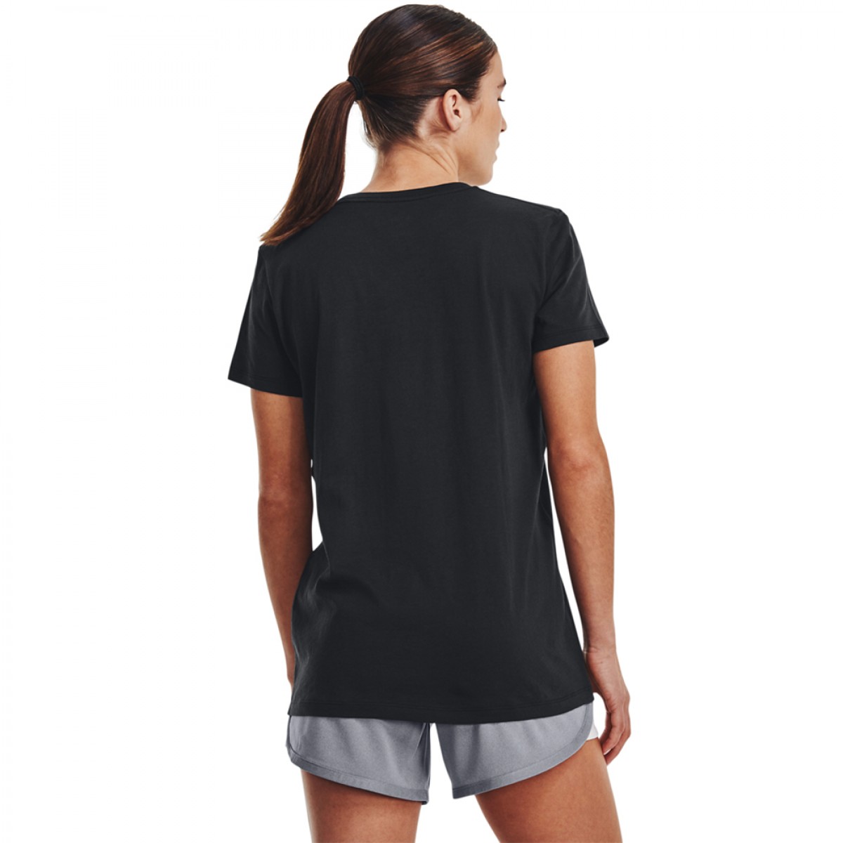 Under Armour ქალის მაისური UA VINTAGE PERFORMANCE SS-BLK