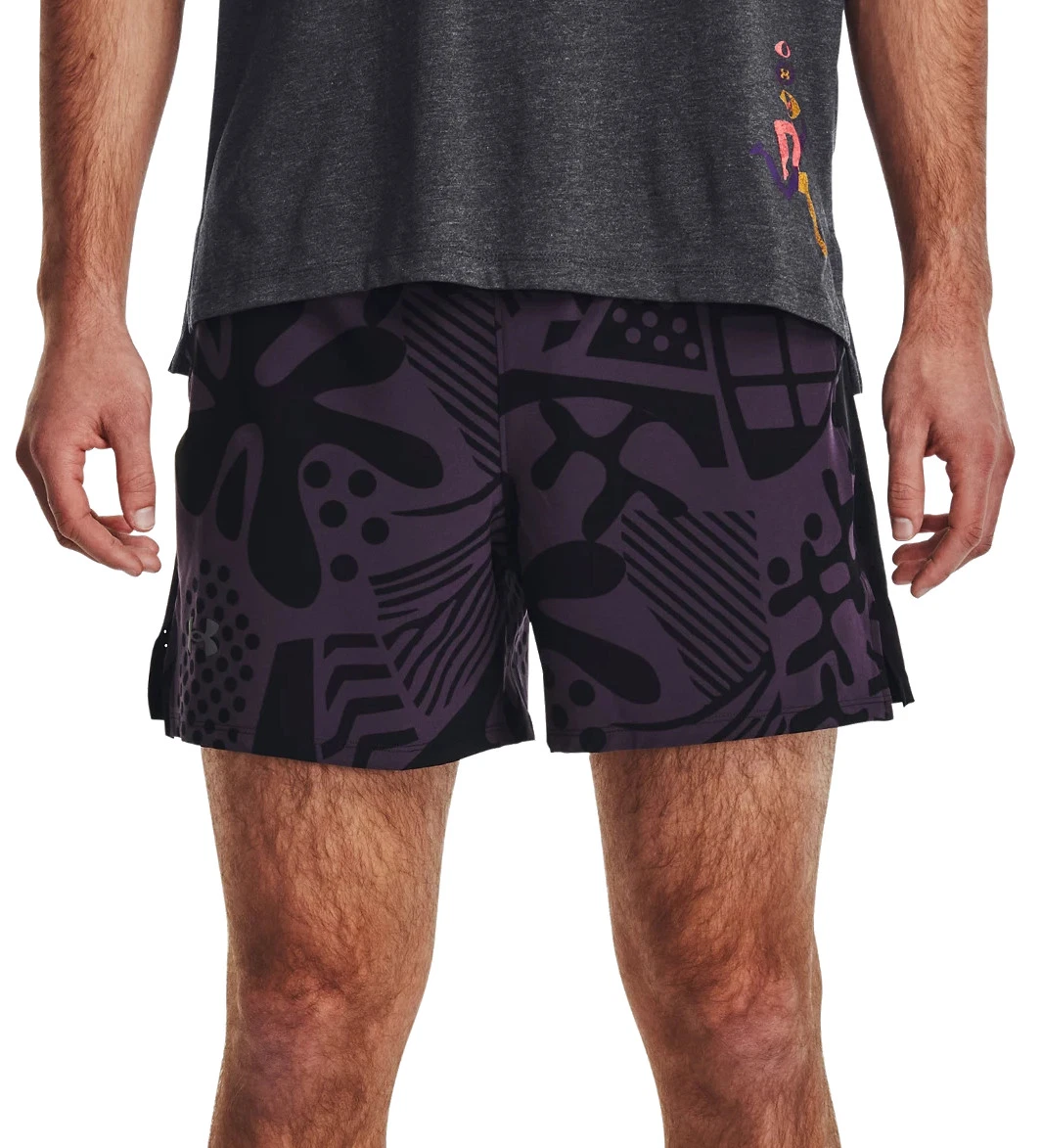 Under Armour მამაკაცის შორტი UA WE RUN IN PEACE SHORT-BLK