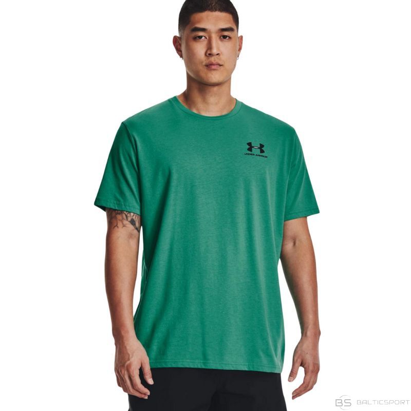 Under Armour მამაკაცის მოკლემკლავიანი მაისური UA M SPORTSTYLE LC SS-GRN