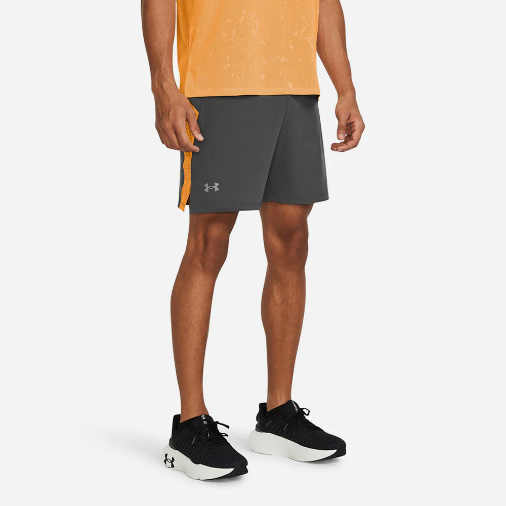 Under Armour მამაკაცის შორტი UA LAUNCH PRO 7'' SHORTS-GRY