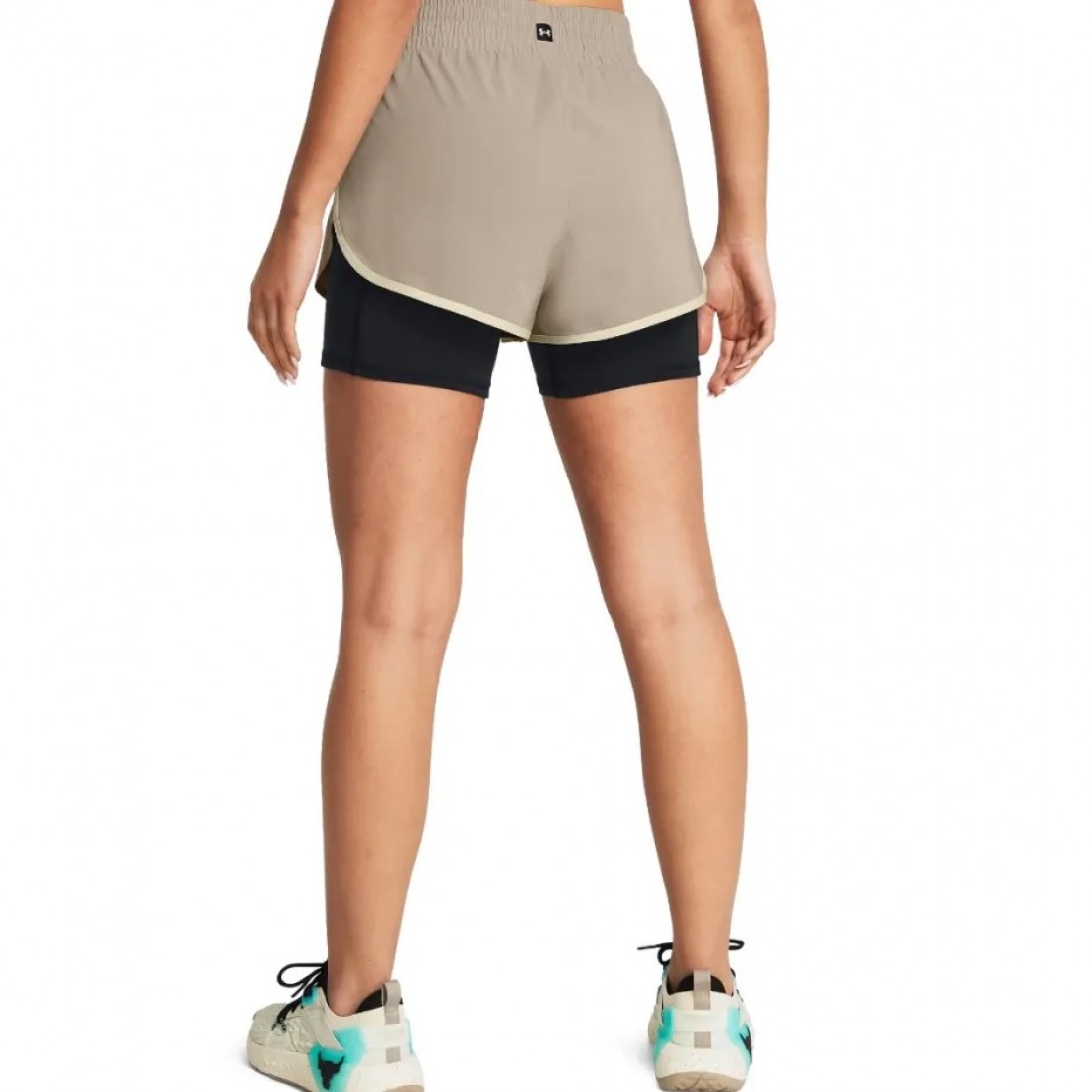 Under Armour ქალის სარბენი შორტი Pjt Rck Flex Short-BRN