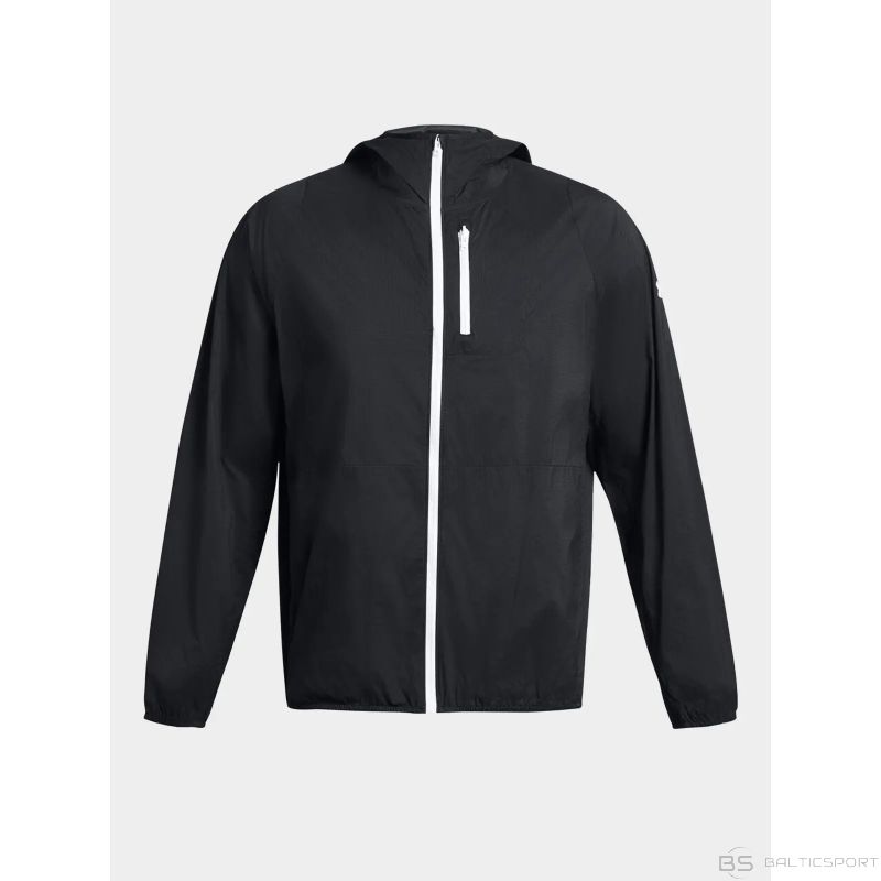 Under Armour მამაკაცის თხელი ქურთუკი LAUNCH LIGHTWEIGHT JKT-BLK