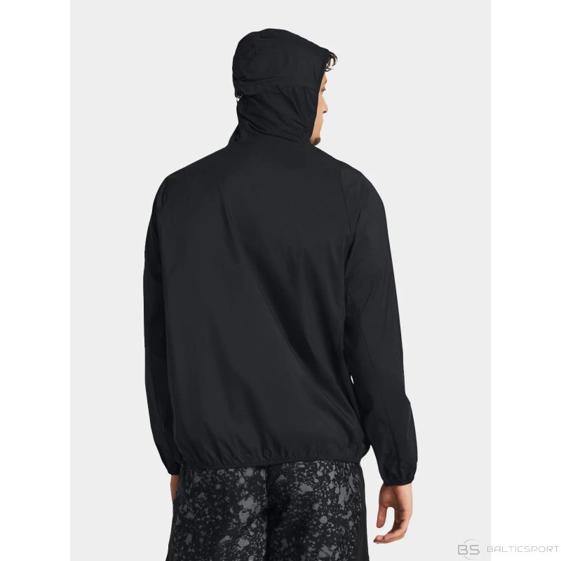 Under Armour მამაკაცის თხელი ქურთუკი LAUNCH LIGHTWEIGHT JKT-BLK