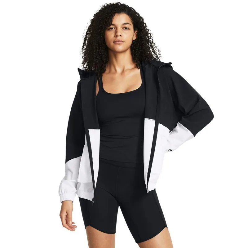 Under Armour ქალის თხელი ქურთუკი ARMOURSPORT CARGO OS Jkt-BLK