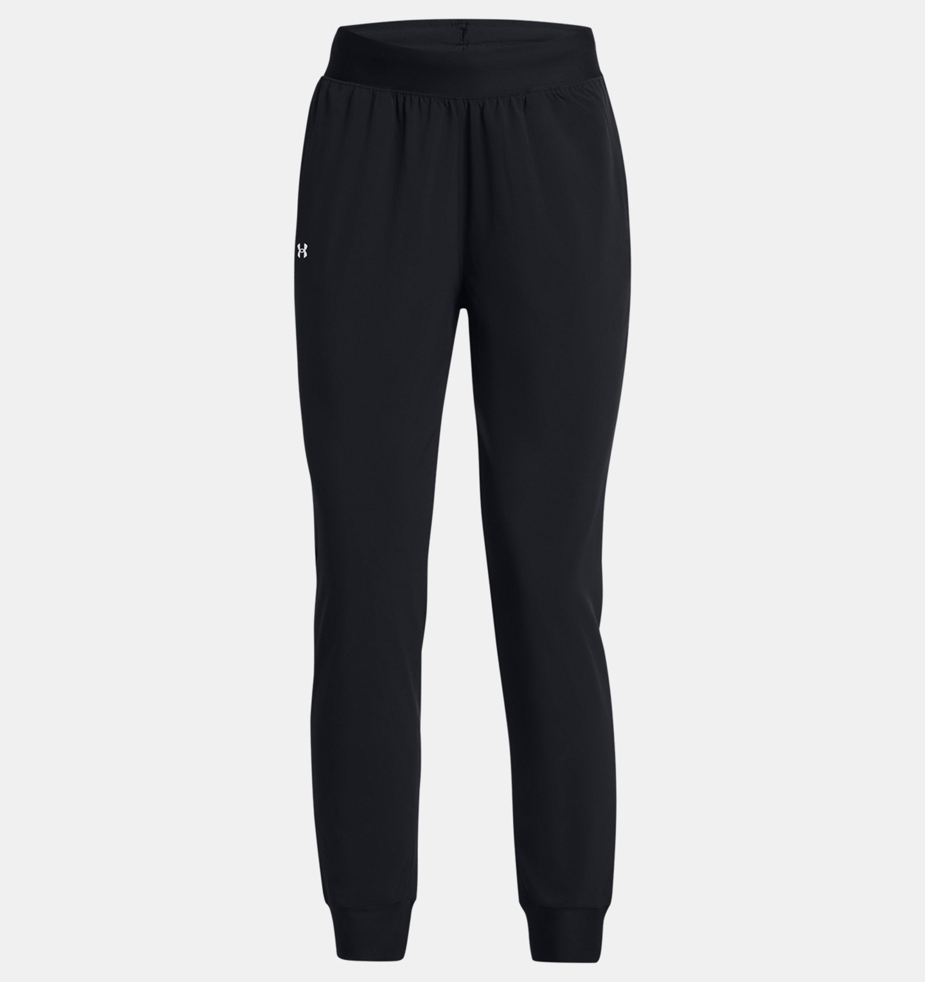 Under Armour ქალის შარვალი UA Rival Hi Rise Woven Pant-BLK