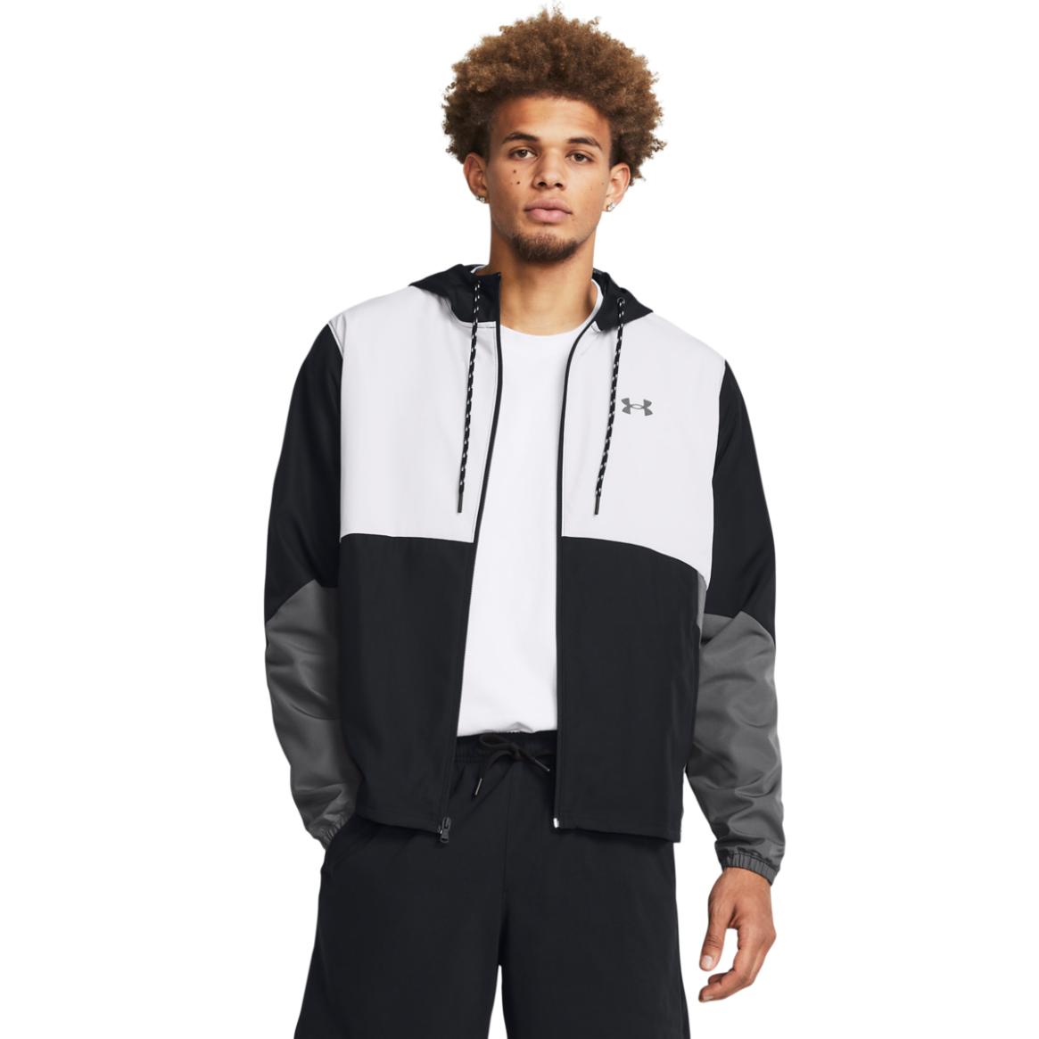 Under Armour მამაკაცის თხელი ქურთუკი UA Icon Legacy Windbreaker-BLK