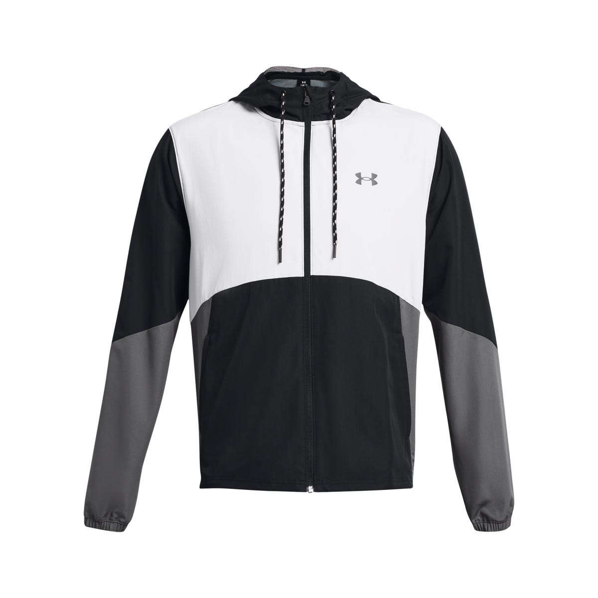 Under Armour მამაკაცის თხელი ქურთუკი UA Icon Legacy Windbreaker-BLK