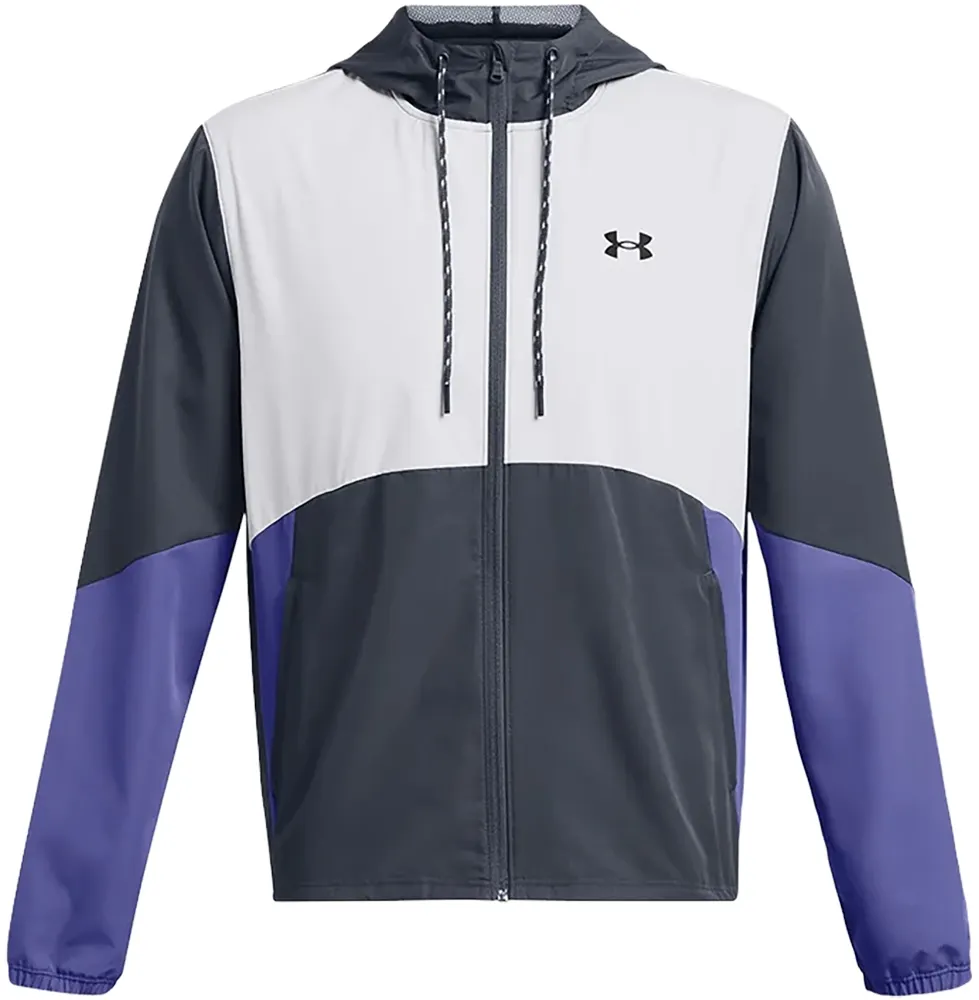 Under Armour მამაკაცის თხელი ქურთუკი UA Icon Legacy Windbreaker-GRY