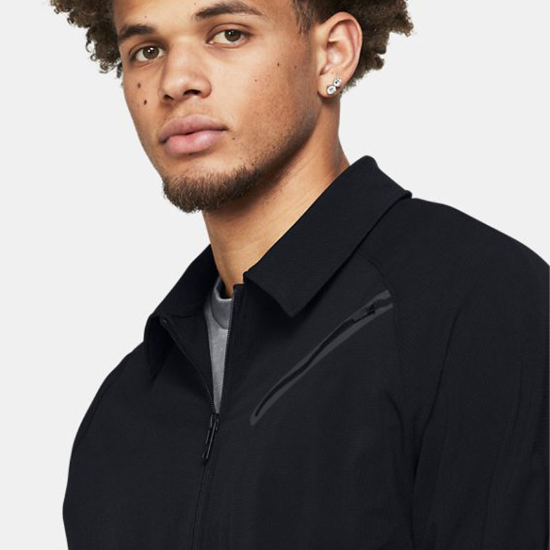 Under Armour მამაკაცის თხელი ქურთუკი UA Unstoppable Vented Jkt-BLK