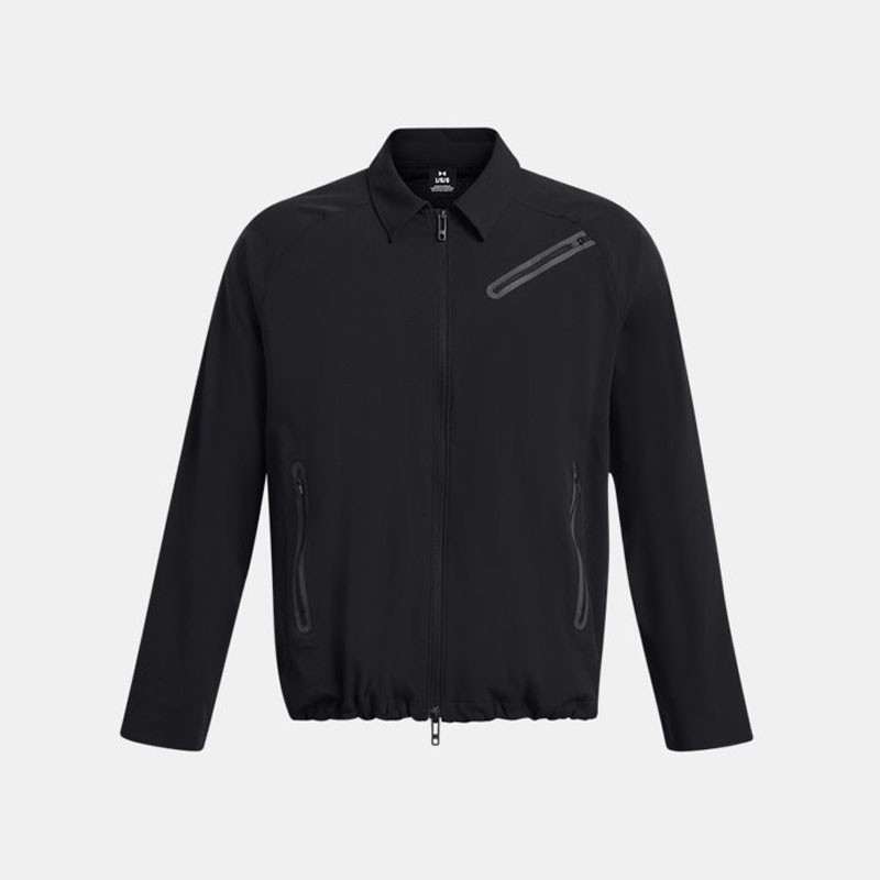 Under Armour მამაკაცის თხელი ქურთუკი UA Unstoppable Vented Jkt-BLK