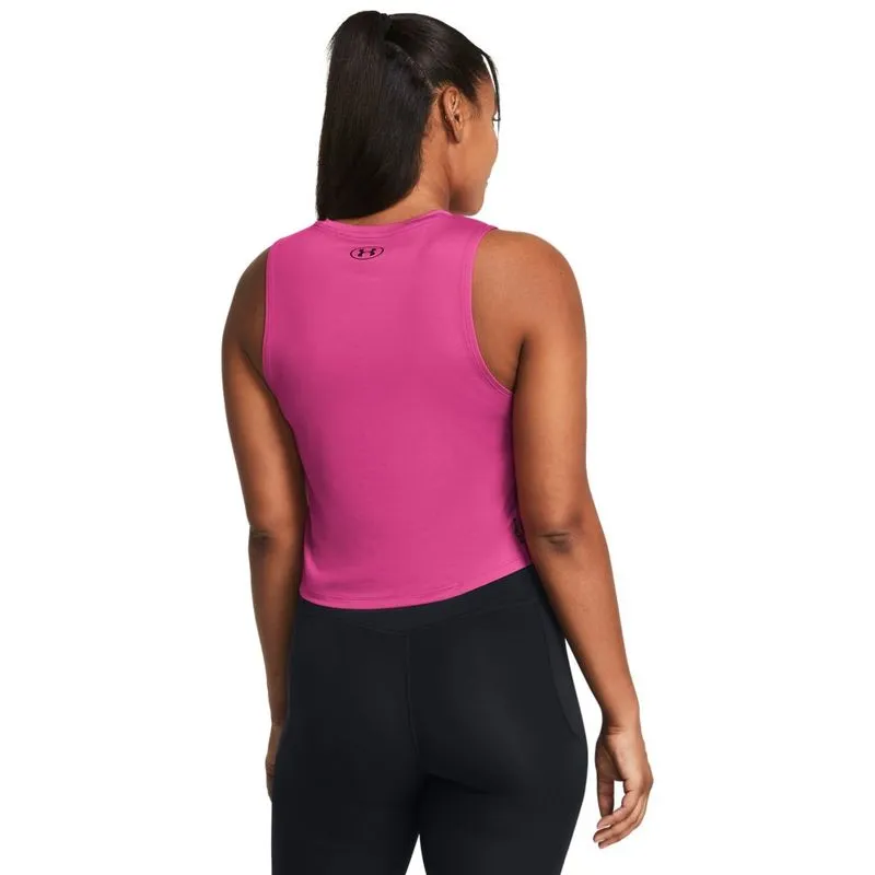 Under Armour ქალის უმკლავო მაისური Vanish Energy Crop Tank-PNK