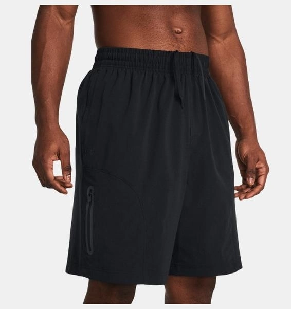 Under Armour მამაკაცის შორტი UA Unstoppable Vented Short-BLK