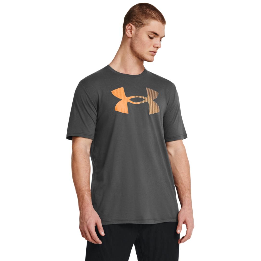 Under Armour მამაკაცის მოკლემკლავიანი მაისური UA BIG LOGO FILL SS-GRY