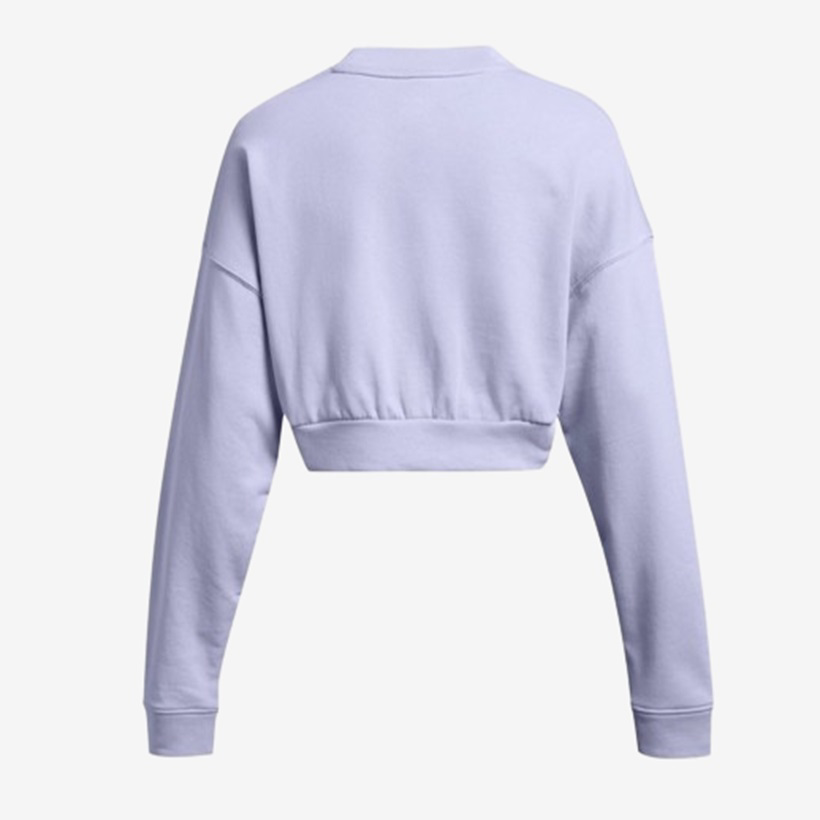 Under Armour ქალის შარვალი UA Rival Terry OS Crop Crw-PPL