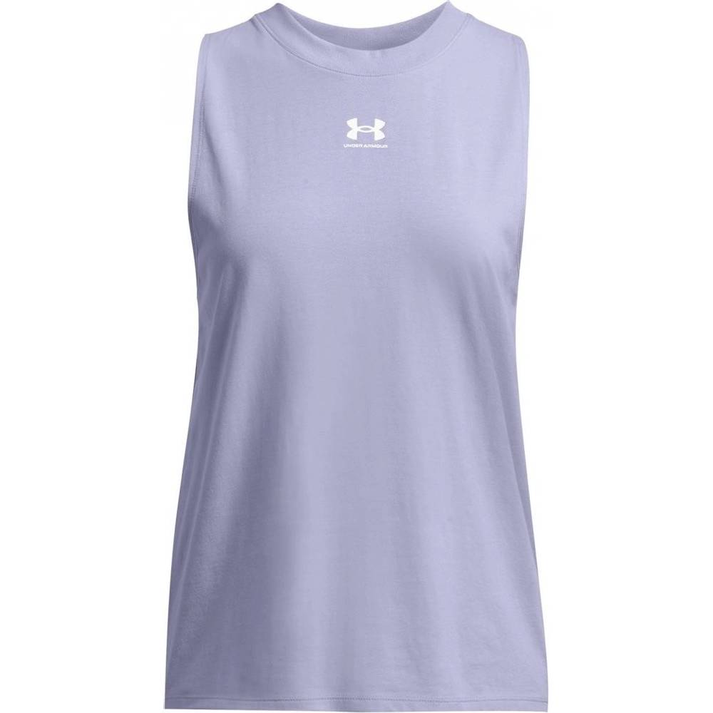 Under Armour ქალის უმკლავო მაისური UA Rival Muscle Tank-PPL