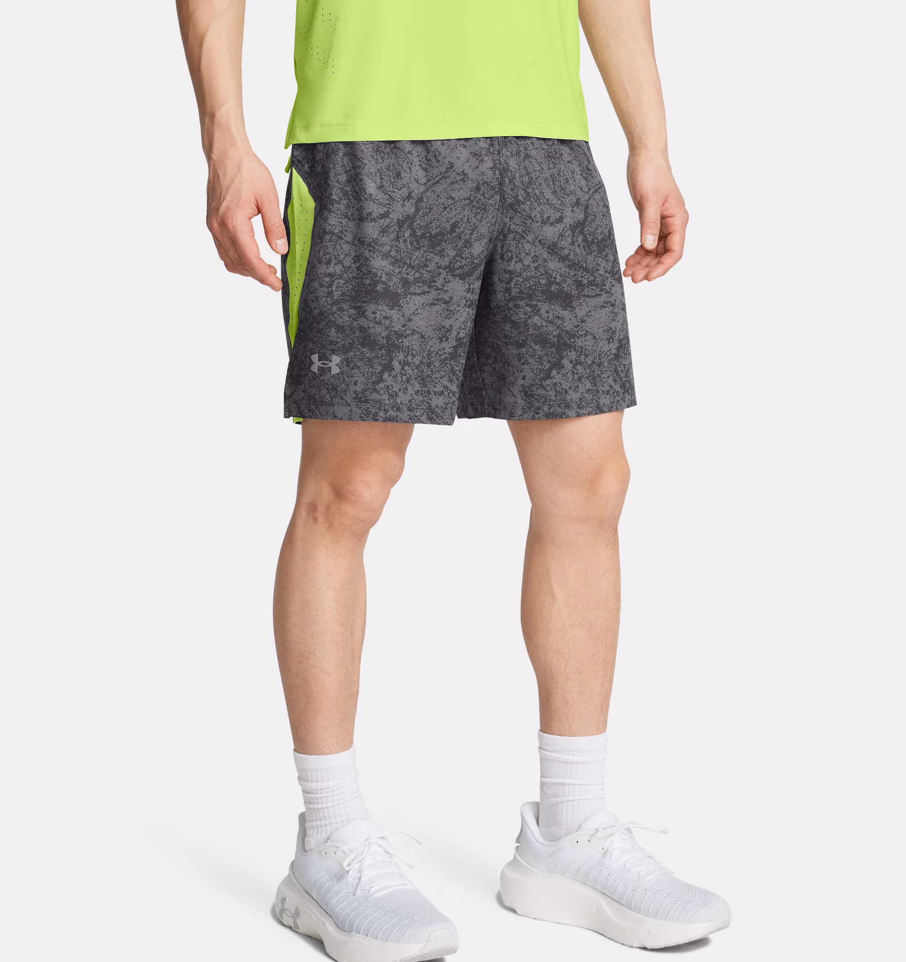 Under Armour მამაკაცის სარბენი შორტი UA LAUNCH PRO 7'' PRTD SHORT