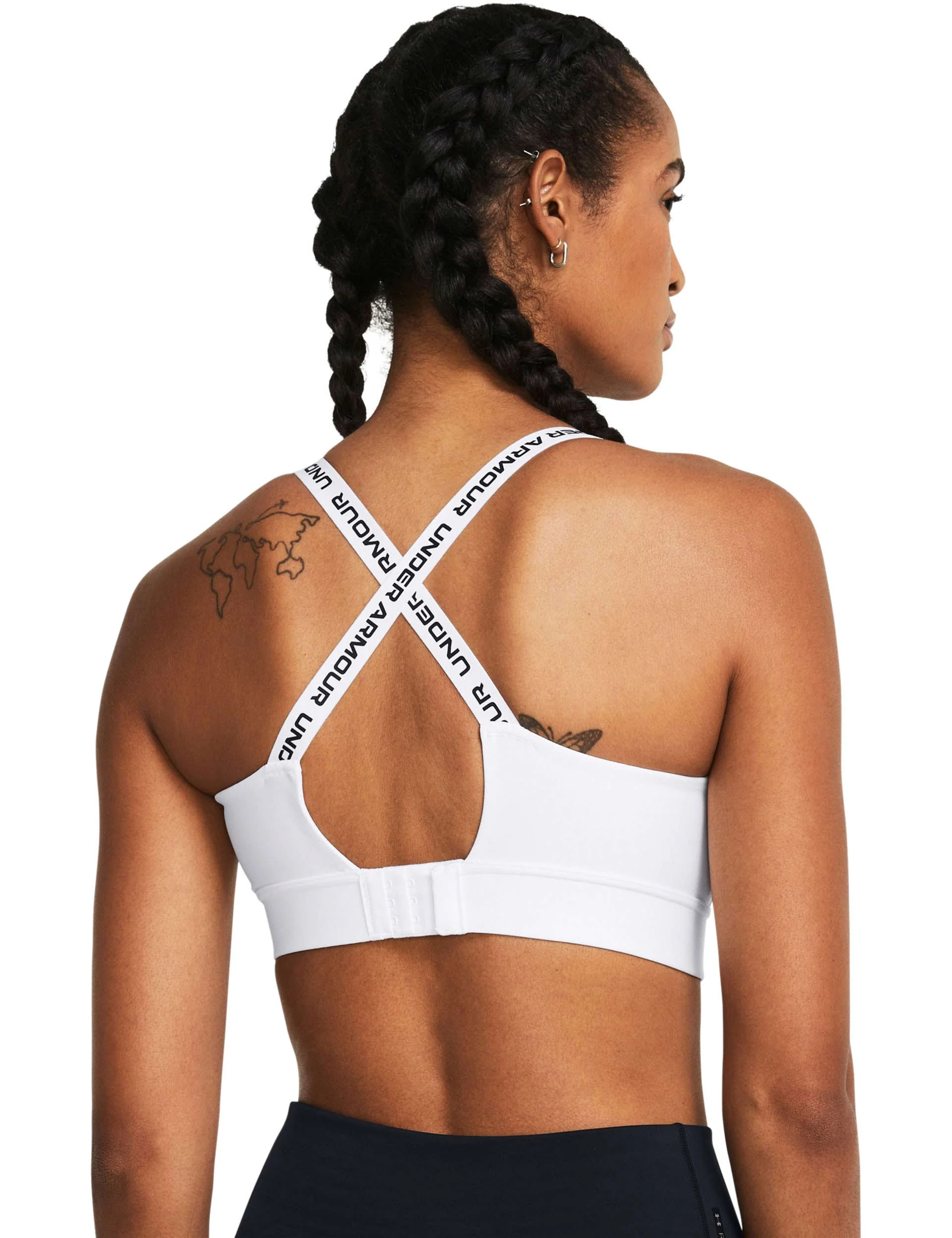 Under Armour ქალის სავარჯიშო ტოპი UA Infinity Mid 2.0 Bra