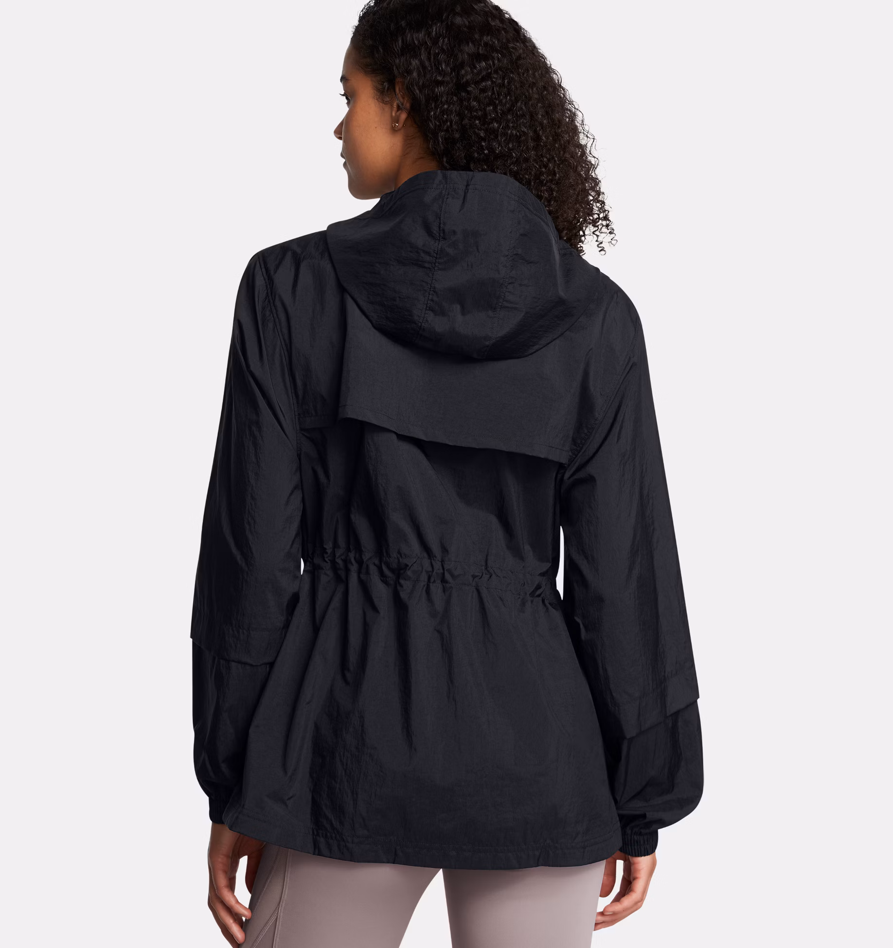 Under Armour ქალის თხელი ქურთუკი Crinkle Woven Jacket
