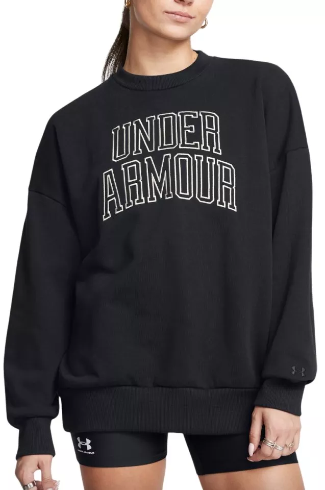 Under Armour ქალის ჯემპრი UA Icon HWT Terry OS Crew
