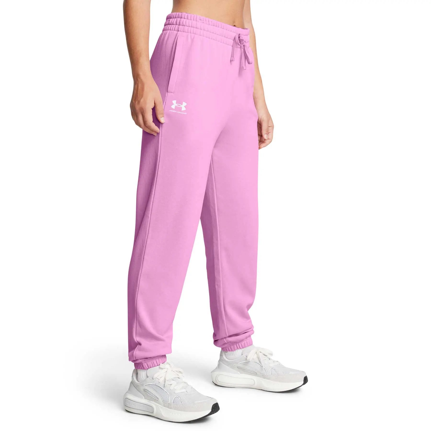 Under Armour ქალის შარვალი UA Rival Terry Joggers