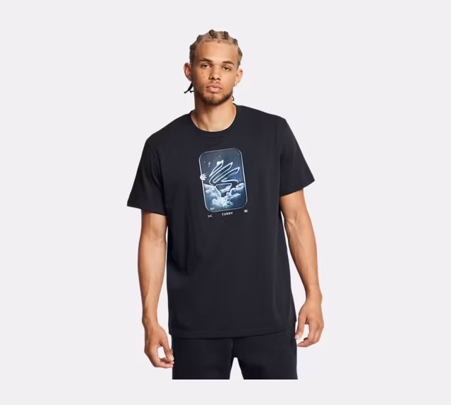 Under Armour მამაკაცის მოკლემკლავიანი მაისური Curry Hvyweight Trend Tee