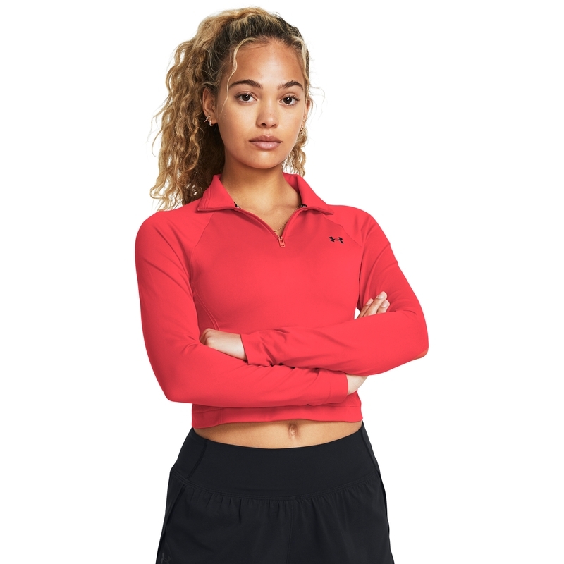 Under Armour ქალის გრძელმკლავიანი მაისური Vanish Seamless 1/4 Zip Crop