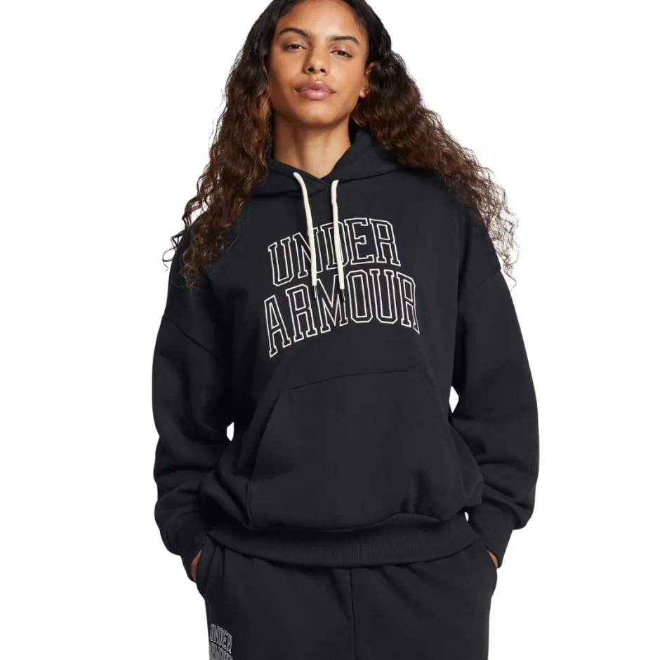 Under Armour ქალის ჯემპრი UA Icon HWT Terry OS Hdy