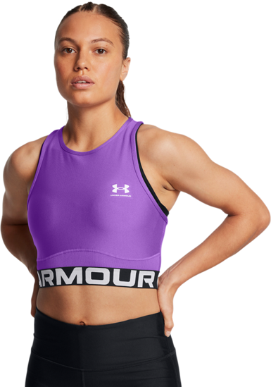 Under Armour ქალის სავარჯიშო ტოპი HeatGear Rib Tank
