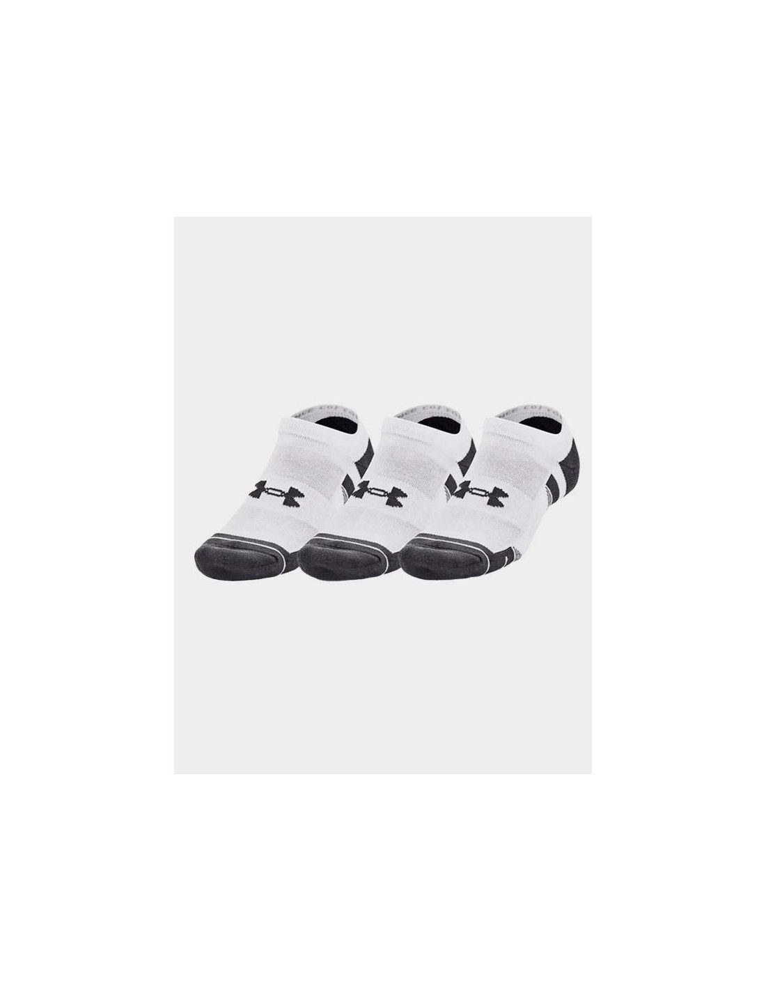 Under Armour მამაკაცის წინდა UA Performance Cotton 3pk NS-WHT