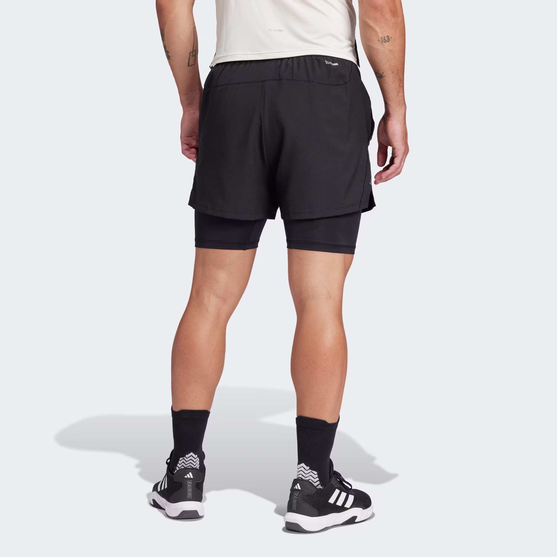 Adidas მამაკაცის შორტი GYM+ 2in1 SHORT