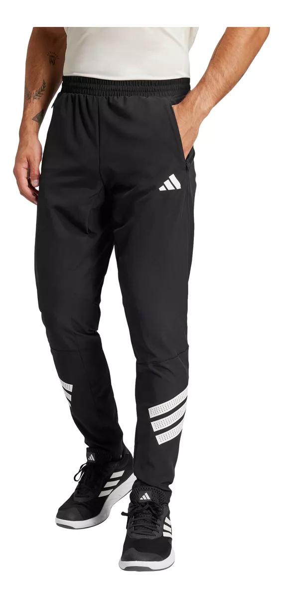 Adidas მამაკაცის შარვალი GYM+ 3S WV PANT