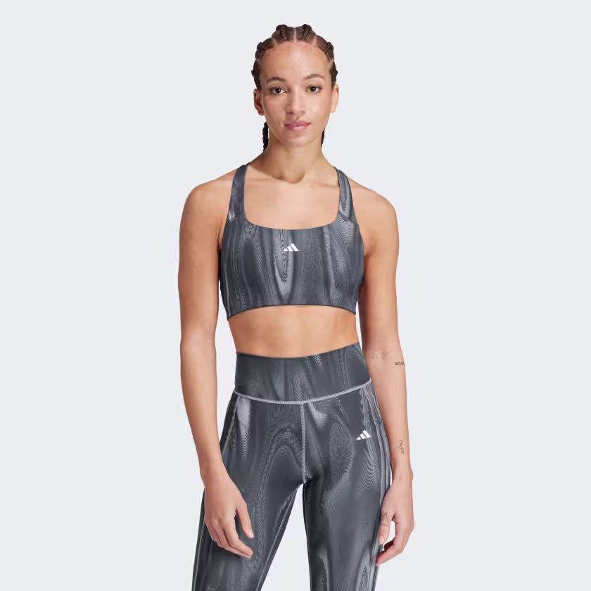 Adidas ქალის მაისური PWIM MS 3S BRA