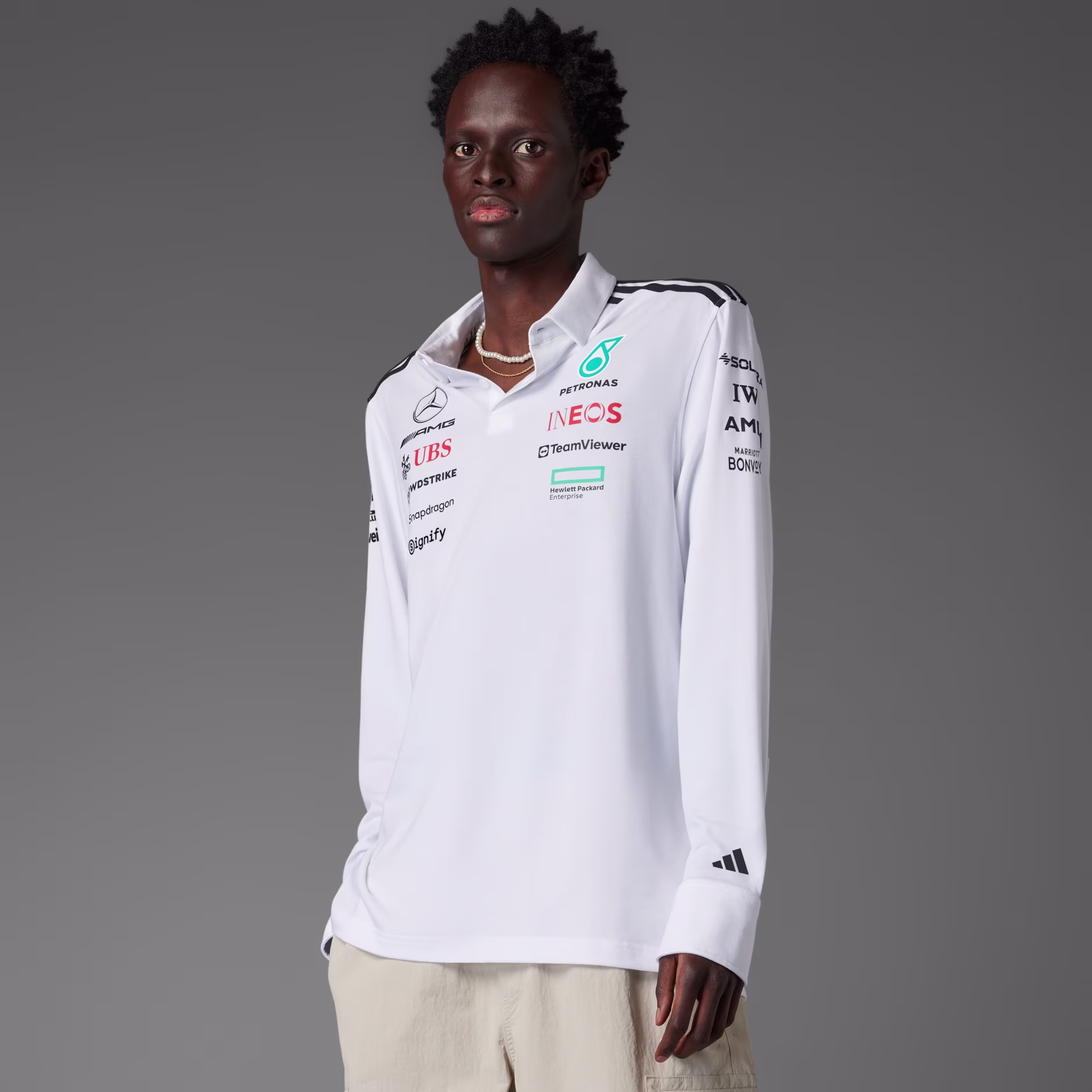 Adidas მამაკაცის პოლო მაისური MER TM POLO WLM