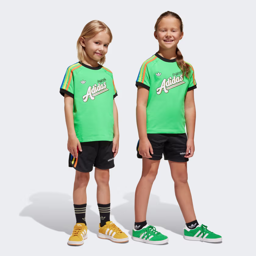 Adidas ბავშვის სპორტული კომპლექტი SHORT TEE SET