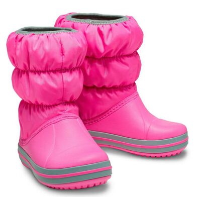 ბოტები Winter Puff Boot Kids EPk/LGy