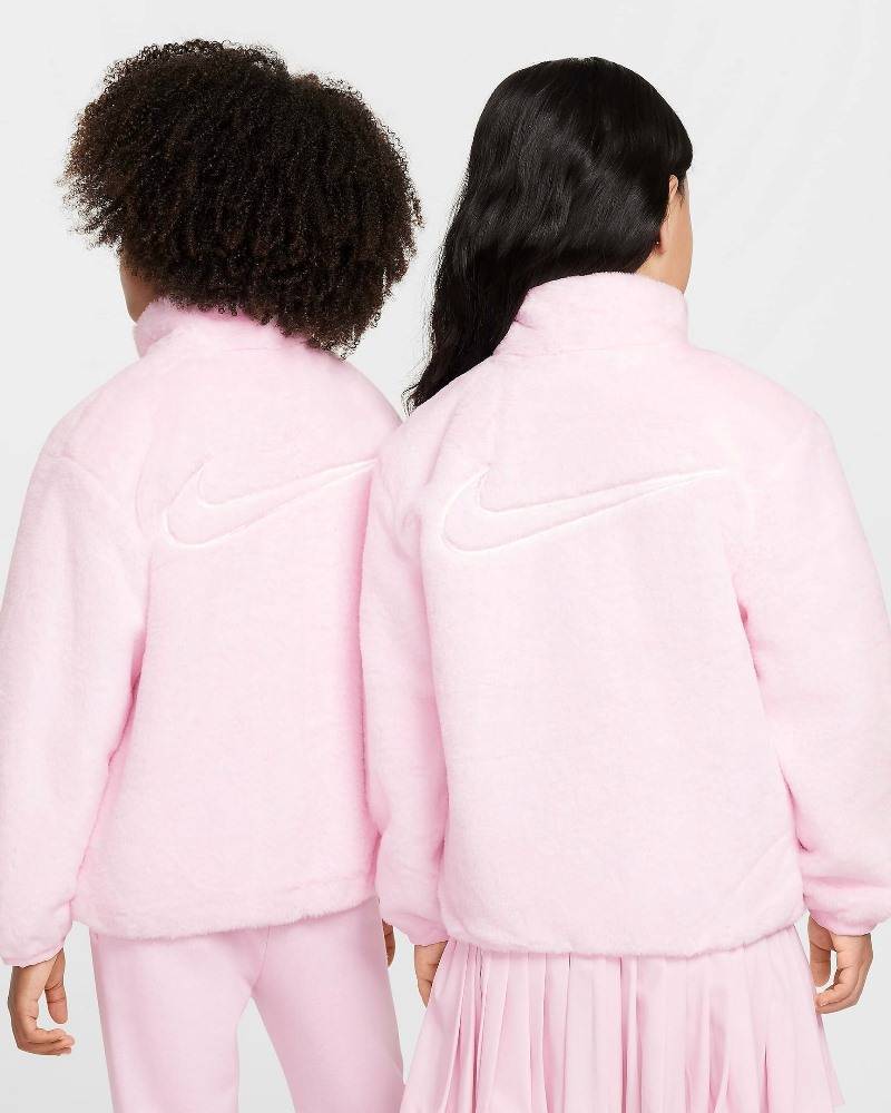 ბავშვის ქურთუკი NKN NIKE FAUX FUR JACKET / NKN NIKE FAUX FUR JACKET